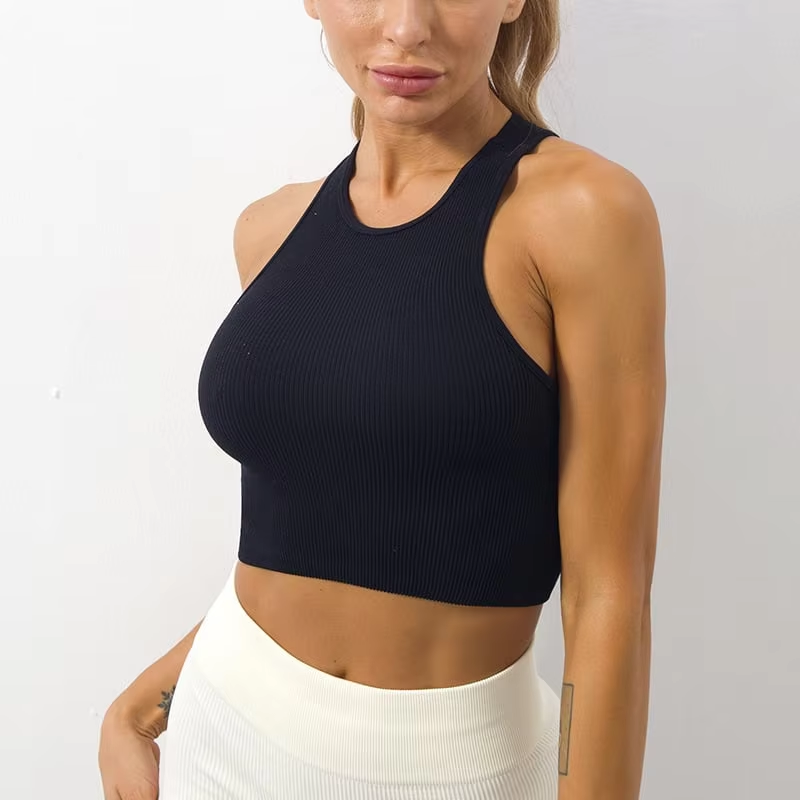 Women's Seamless Gym Training Wear Yoga Tank Top - Image 3