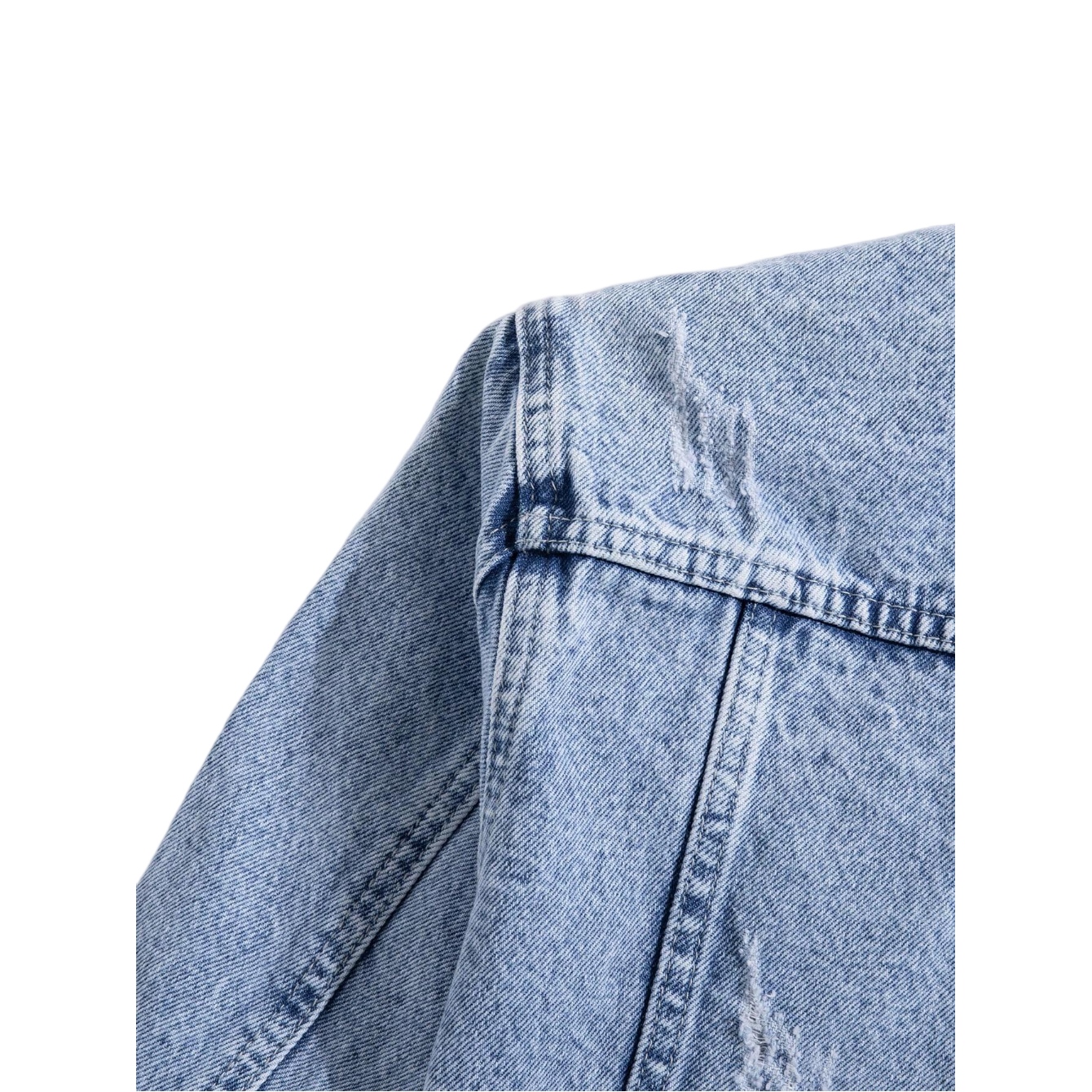 Promotion for Men's Casual Winter Blue Jeans Jacket Single Breasted with Revers Dyed and Washed Denim High Quality Long Sleeve - Image 2