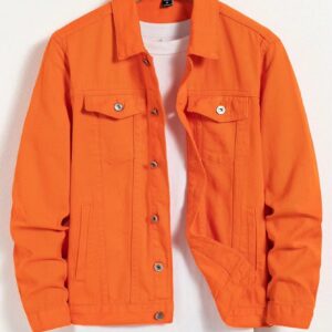 New Arrival Custom Denim Jacket High Quality Streetwear Single Breasted Closure Casual Style Washed Technics for Winter