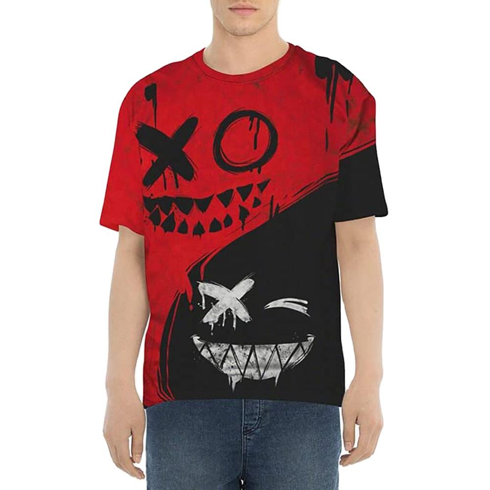 Men's Summer Casual T-Shirt with Shorts Comfortable Fabric Printed Top Pakistan Made Best Seller - Image 3