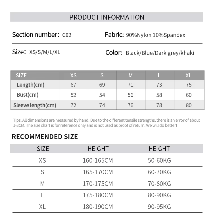 Men's Spring Jacket Fitness Clothing Jogging Gym Sports Outdoor Jacket Men's Zipper Slimming Jacket - Image 6