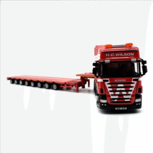 Multi axle alloy 1:76 truck toy decoration accessories