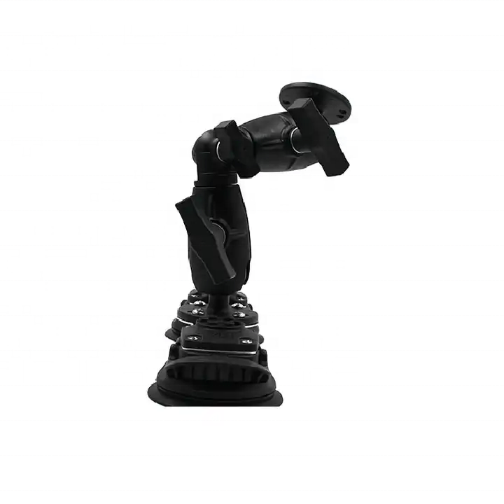 Double Vacuum Suction Cup Mount with Flexible Double Ball Sockets Arm for Car Boats Windshield & Window Tablet Mount - Image 5