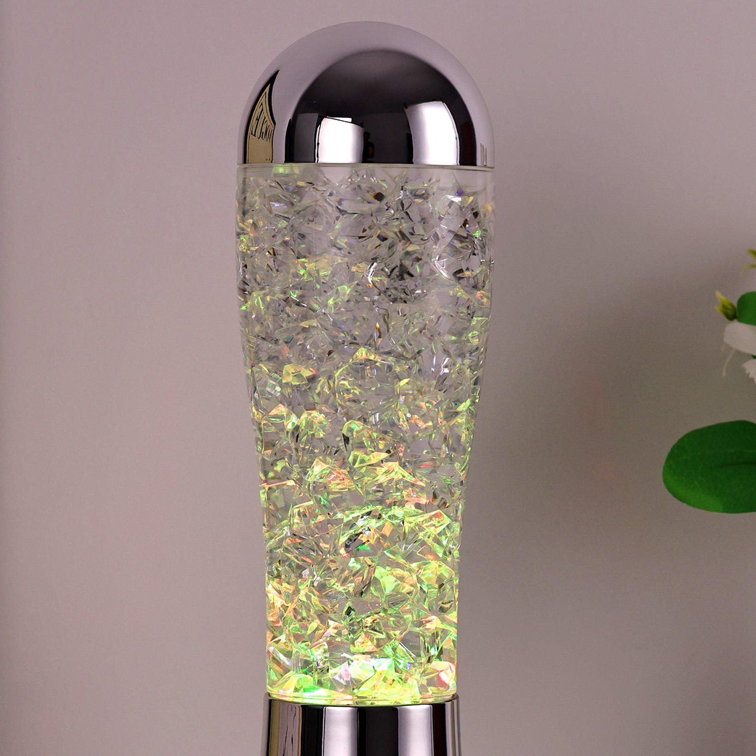 Home Decor Kid Gift Light Enjoy a Tranquil Evening with an RGB Flow Night Lamp with Ice Shade - Image 2