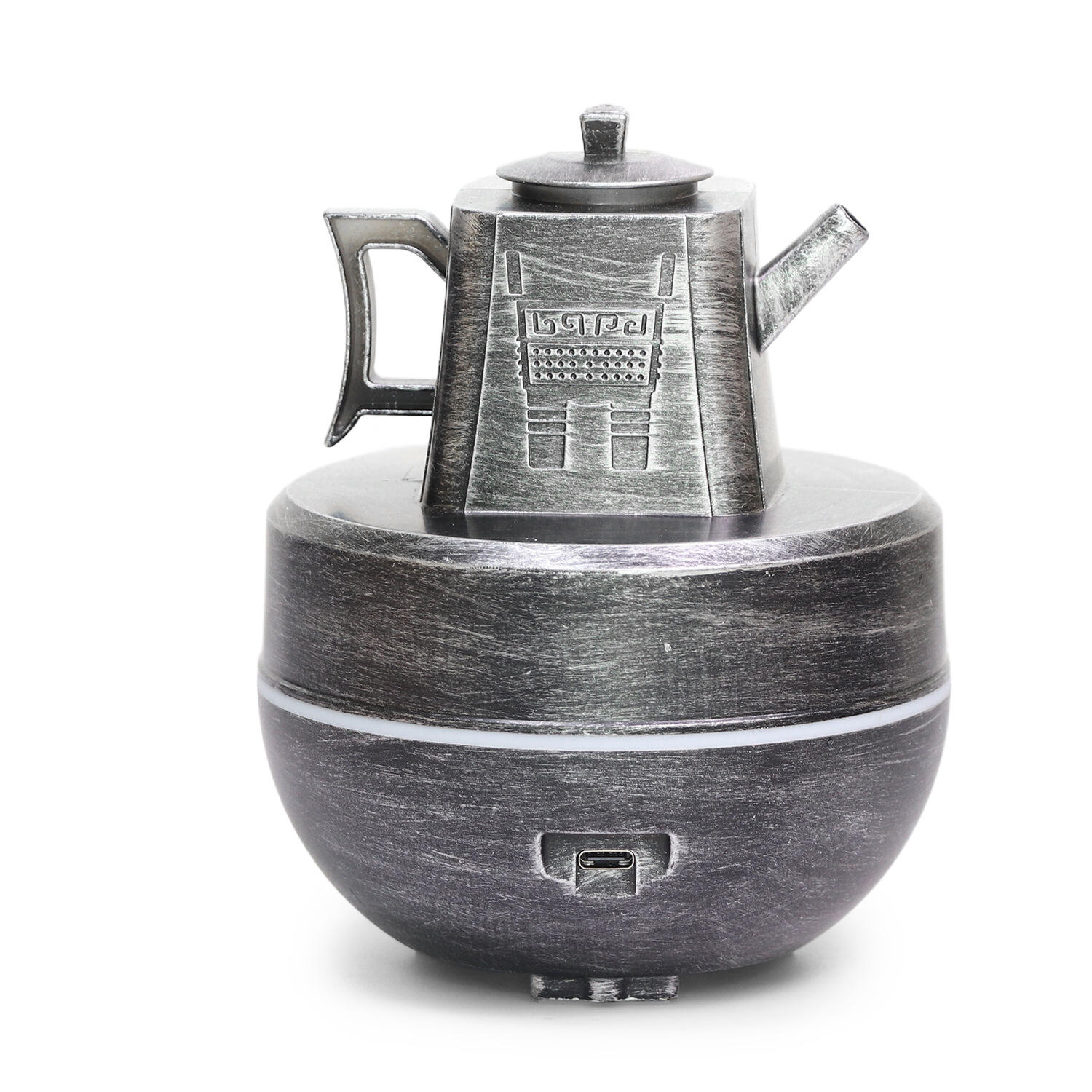 New Bronze Water Bottle Model Aromatherapy Color Lamp Home Teapot Humidifier Ultrasonic Aromatherapy Machine - Image 5