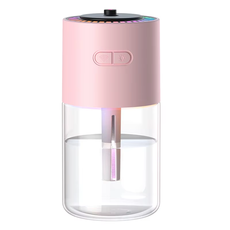 New Product Suitable for All Seasons Night Light Projection Spray Three-in-one USB Portable Mini Smart Humidifier - Image 2