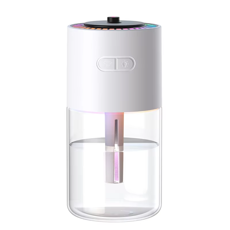 New Product Suitable for All Seasons Night Light Projection Spray Three-in-one USB Portable Mini Smart Humidifier - Image 5