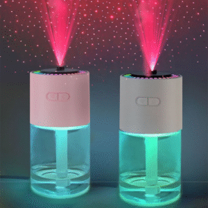 New Product Suitable for All Seasons Night Light Projection Spray Three-in-one USB Portable Mini Smart Humidifier