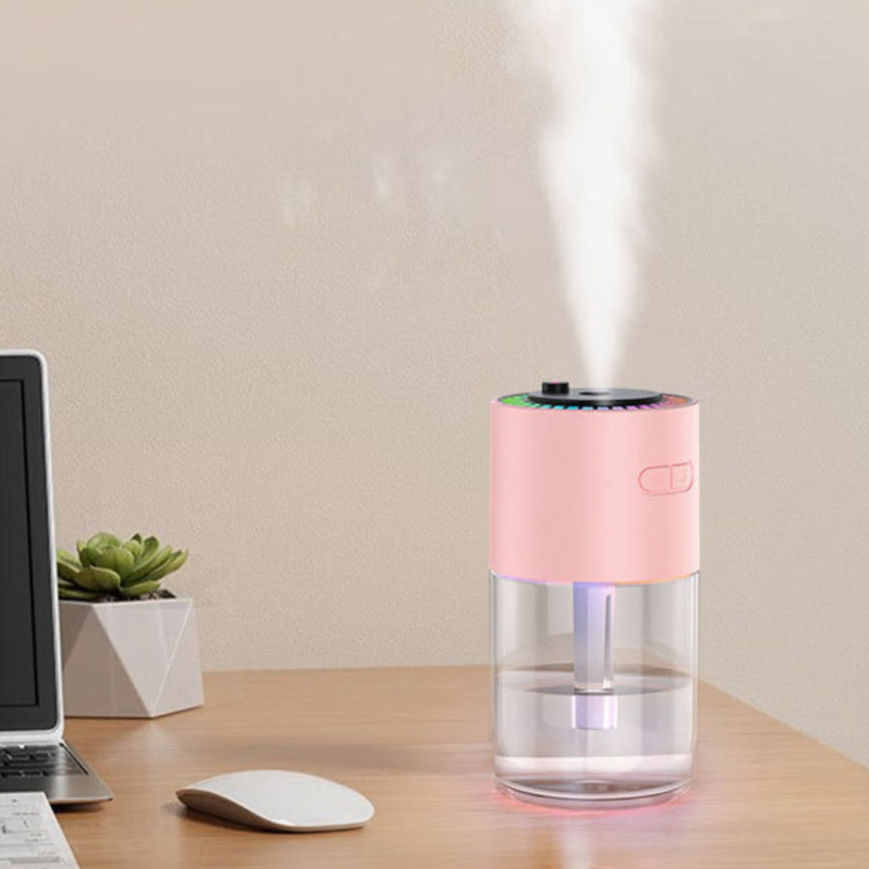 New Product Suitable for All Seasons Night Light Projection Spray Three-in-one USB Portable Mini Smart Humidifier - Image 8