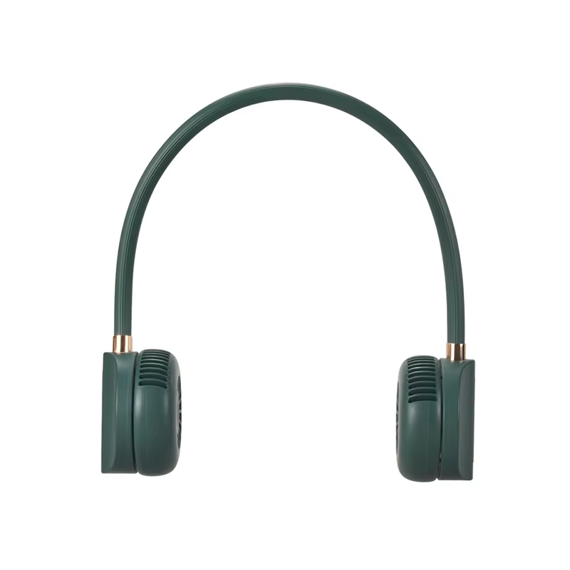 Hanging Neck Cooler Fan Mini Portable Bladeless Neck Fan, USB Rechargeable Portable Hanging Neckband Neck Fan - Image 3