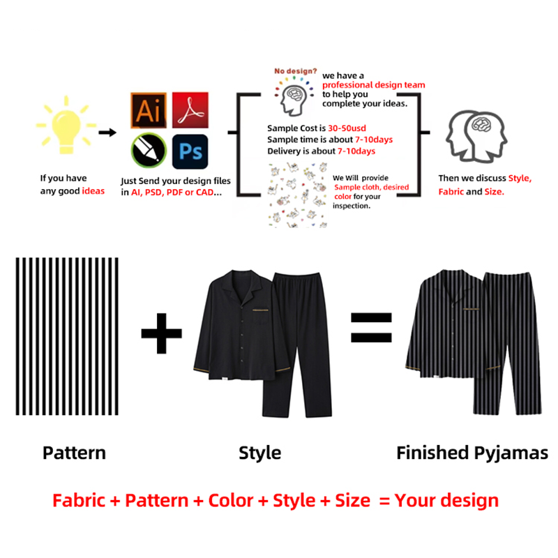 Men's Casual Solid Style Modal Pyjamas 2pc Set Breathable V-Neck Long Sleeves Top and Pants Knitted Fabric Sleepwear - Image 2